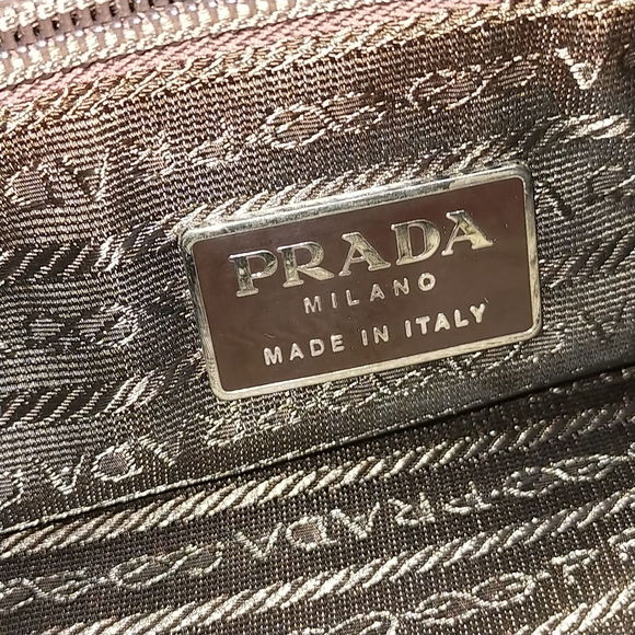 Prada Hand Bag Green Nylon #77090P10 - Picture 7 of 9
